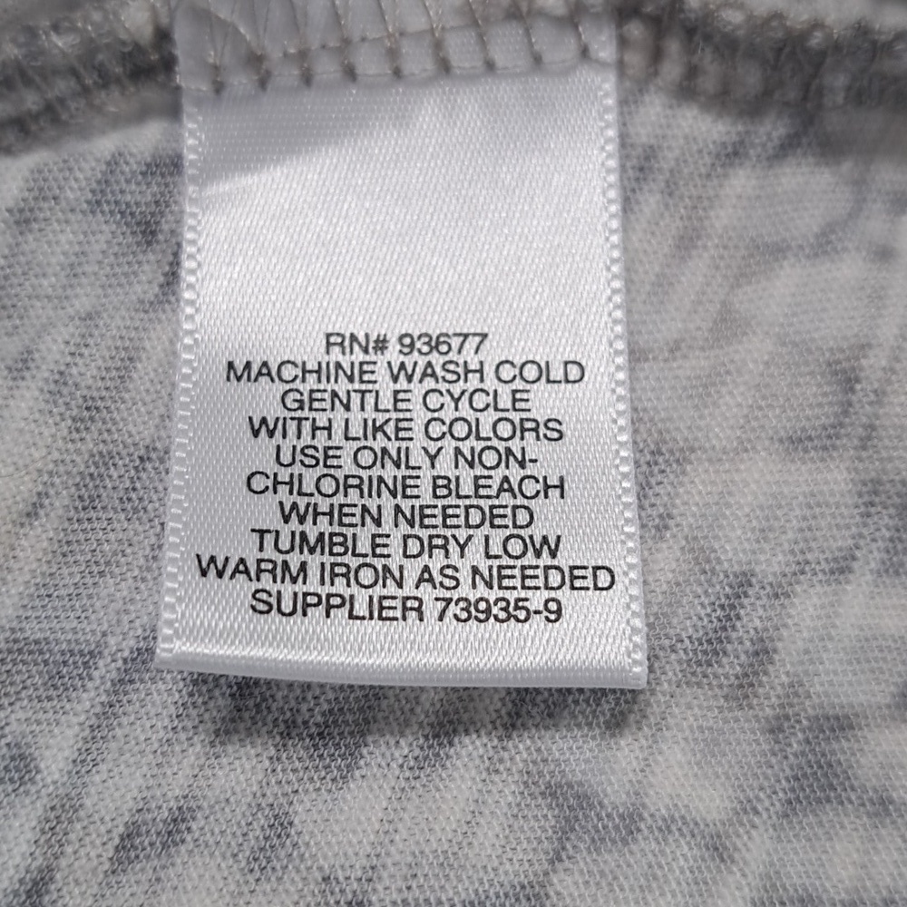 Liz Claiborne Women's Blouse Neutral Print Size XL - Picture 7 of 13
